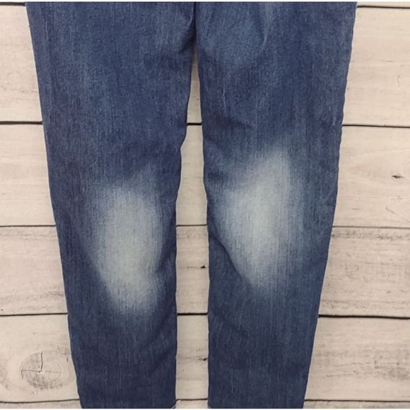 Wallflower Bib Overalls Distressed Cross Back Junior's Sz (see description) - Picture 7 of 12